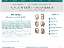 Tablet Screenshot of kohoutikriz.org